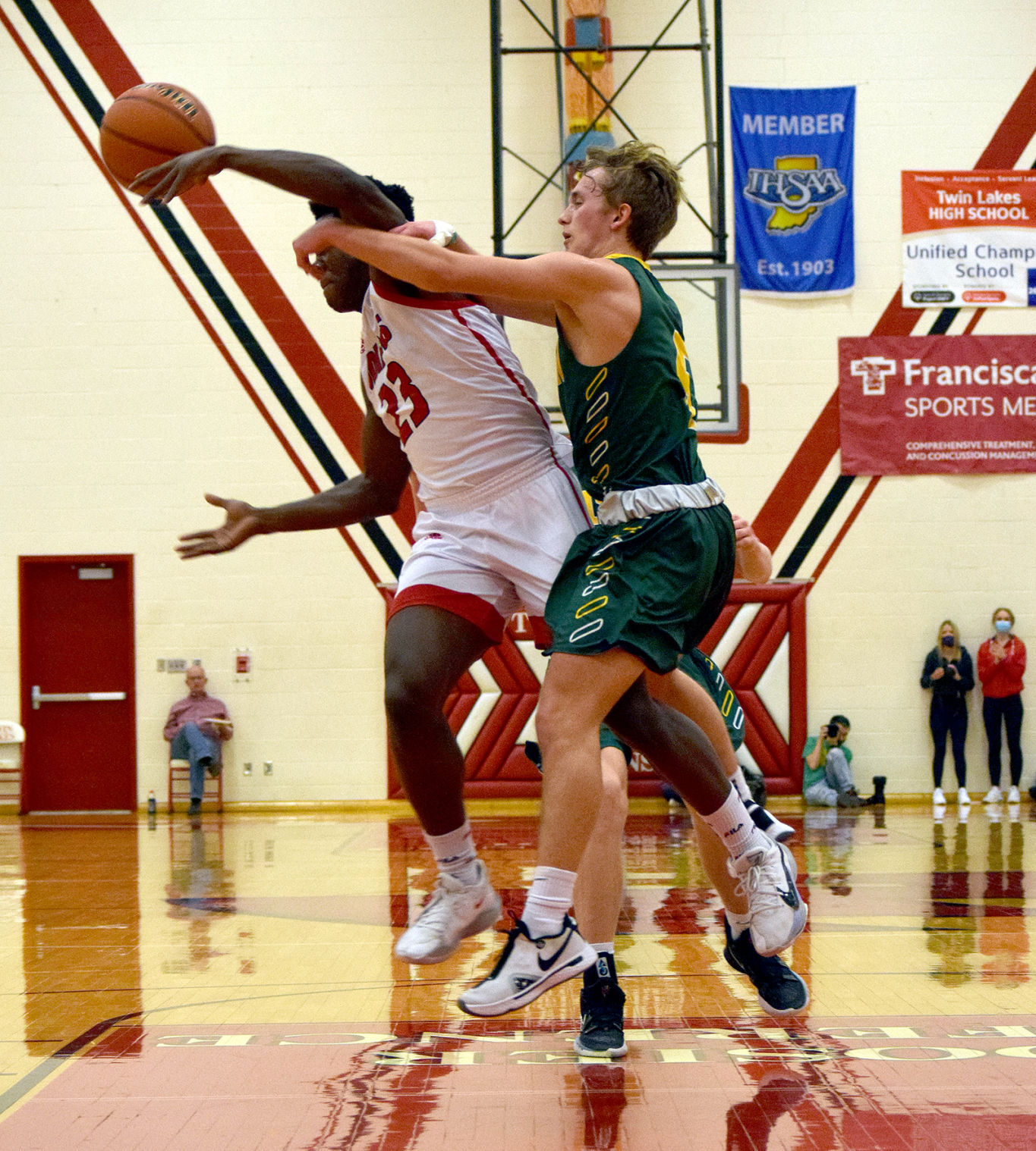 Jackson fouled